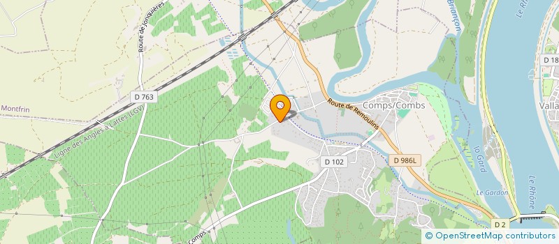 localisation de l'entreprise MADAME JASMINE MARCHESCHI  COMPS