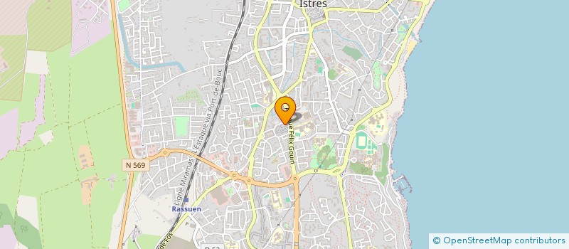 localisation de l'entreprise MADAME JASMINE NEGAD  ISTRES