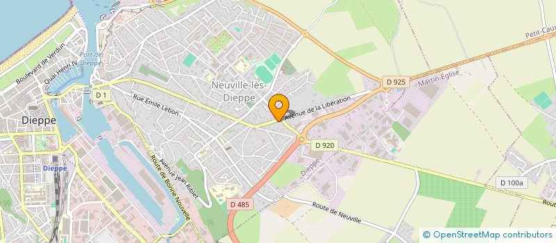 localisation de l'entreprise MADAME JASMINE NEHARI  PETIT-CAUX