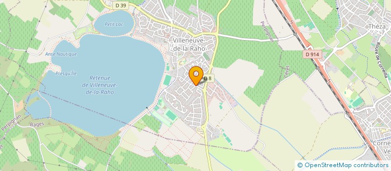 localisation de l'entreprise MADAME JASMINE PREVOST  VILLENEUVE-DE-LA-RAHO