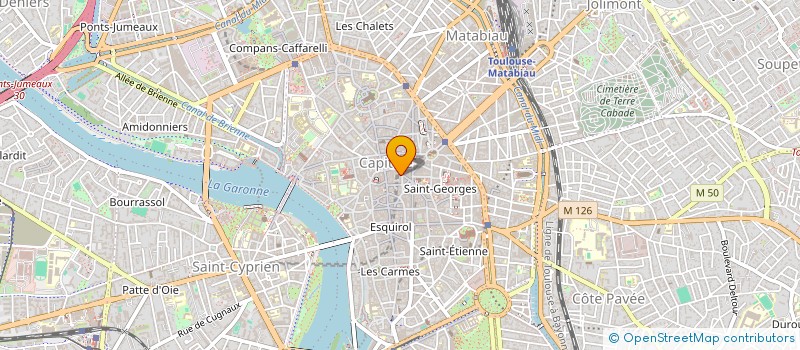 localisation de l'entreprise MADAME JASMINE THELEN à TOULOUSE