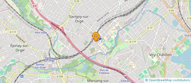 localisation de l'entreprise MADAME JASSIRA LANDIM PEREIRA  SUCY-EN-BRIE