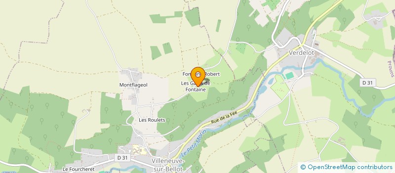 localisation de l'entreprise MADAME JATA CHOUTE à VILLENEUVE-SUR-BELLOT