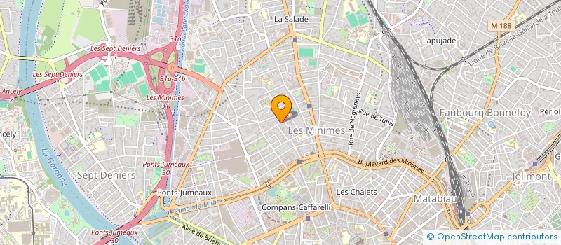 localisation de l'entreprise MADAME JAUMARD TATIANA  TOULOUSE