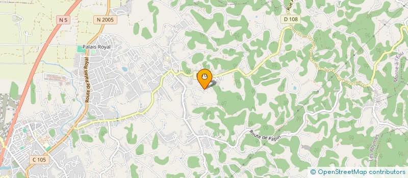 localisation de l'entreprise MADAME JAUNAELLE AZEDE  LES ABYMES