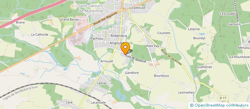 localisation de l'entreprise MADAME JAUZIANNE CORRIHONS  ORX