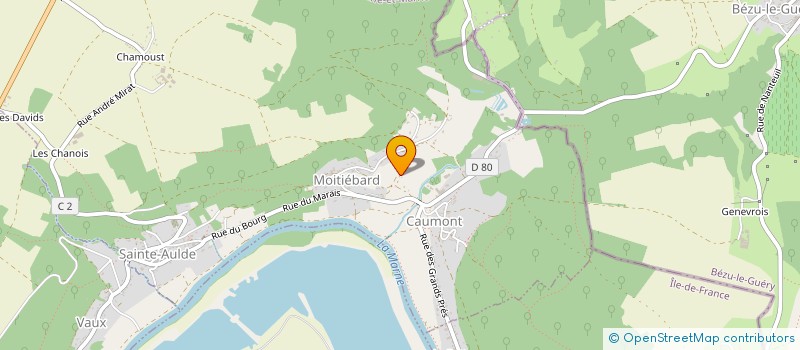 localisation de l'entreprise MADAME JAVOTTE TOURET  SAINTE-AULDE