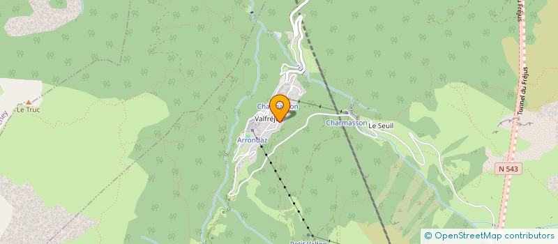 localisation de l'entreprise MADAME JAY DELEGLISE  MODANE