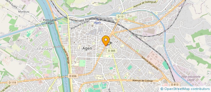 localisation de l'entreprise MADAME JAYDEN SUN  AGEN