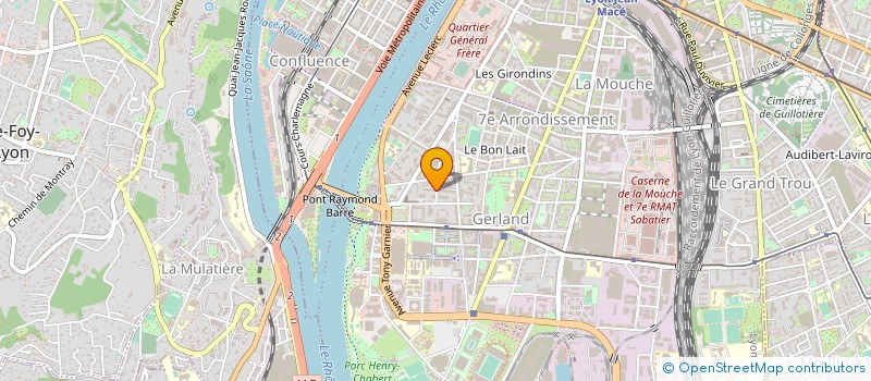 localisation de l'entreprise MADAME JAZMIN ADRIANA ARGUELLO VELAZQUEZ à LYON