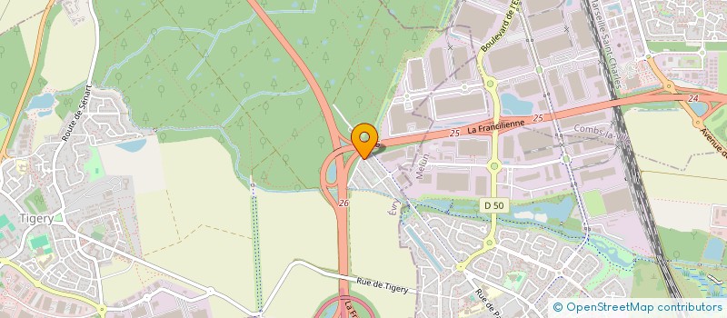 localisation de l'entreprise MADAME JAZMIN CASTANO TABARES  TIGERY