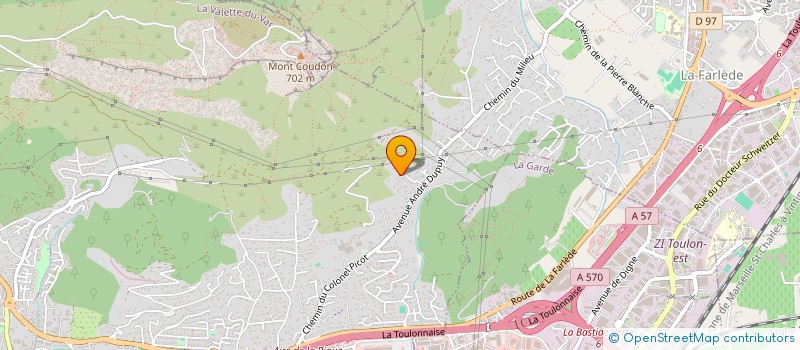 localisation de l'entreprise MADAME JAZZ BOISSY à LA VALETTE-DU-VAR