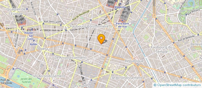 localisation de l'entreprise MADAME JE VOUS AIME à PARIS