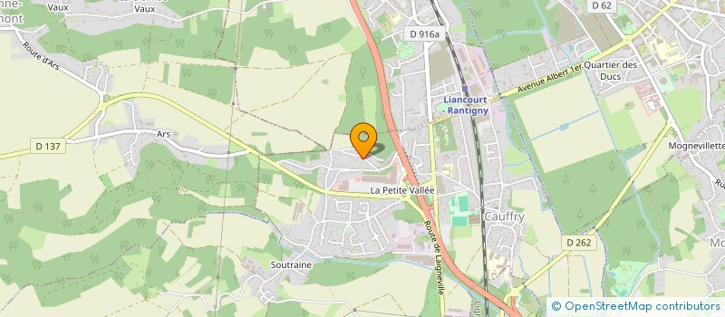 localisation de l'entreprise MADAME JEAN BESTWICK  CAUFFRY