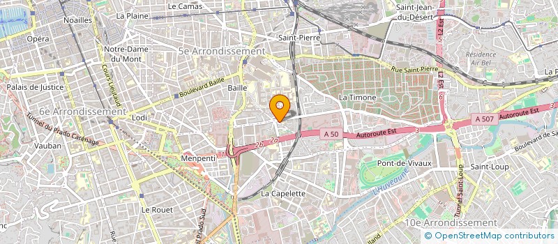 localisation de l'entreprise MADAME JEAN BLANCO à MARSEILLE