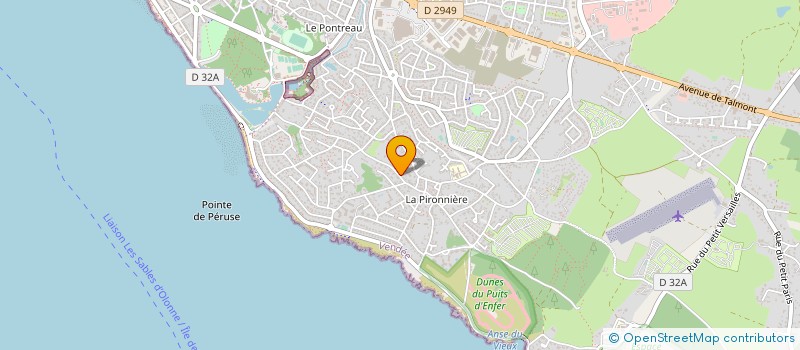 localisation de l'entreprise MADAME JEAN DRAPEAU à LES SABLES D'OLONNE