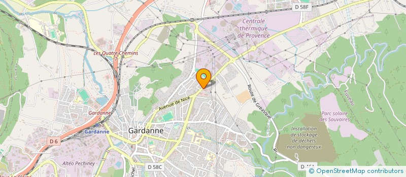 localisation de l'entreprise MADAME JEAN FRANDJIAN à GARDANNE
