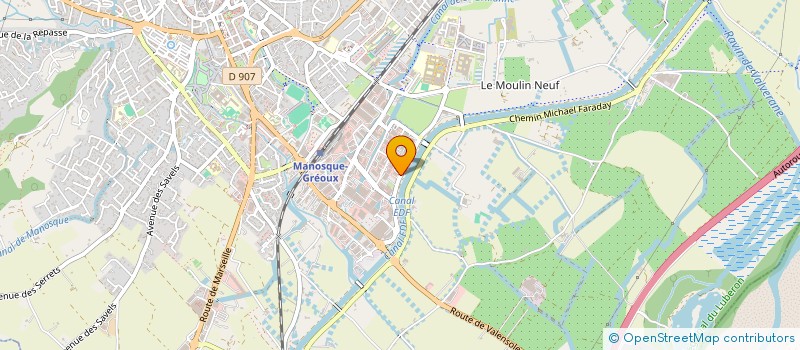 localisation de l'entreprise MADAME JEAN GAVARA à MANOSQUE