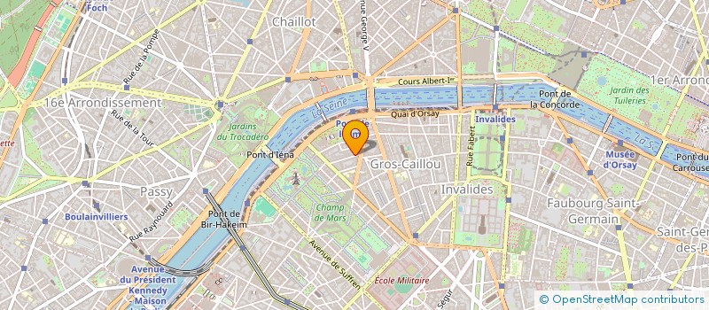 localisation de l'entreprise MADAME JEAN GROGAN  PARIS