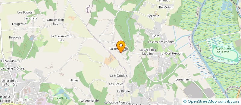 localisation de l'entreprise MADAME JEAN JOUVANCE à SAINT-JEAN-LA-POTERIE