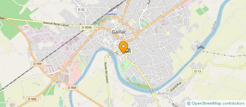 localisation de l'entreprise MADAME JEAN JUNG  GAILLAC