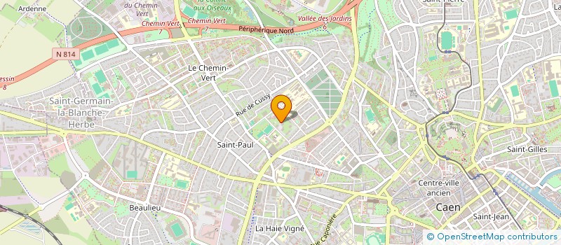 localisation de l'entreprise MADAME JEAN LUC LOUVRIER à CAEN