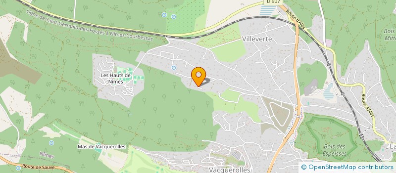localisation de l'entreprise MADAME JEAN MARTIN à NIMES