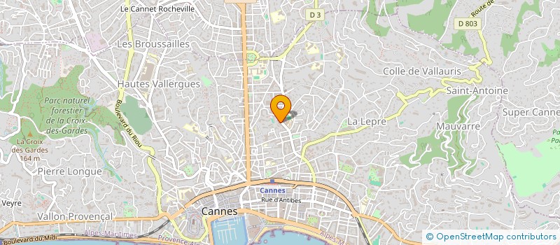 localisation de l'entreprise MADAME JEAN-MARY VICTOR à CANNES