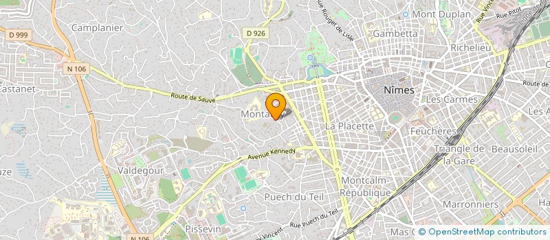 localisation de l'entreprise MADAME JEAN NOEL CABANIS à NIMES