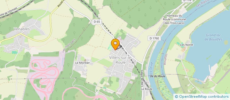 localisation de l'entreprise MADAME JEAN-PHILIPPE FLEURANT  VILLERS-SUR-LE-ROULE