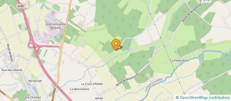 localisation de l'entreprise MADAME JEAN RAGAIN  SAINT-PHILBERT-DU-PEUPLE