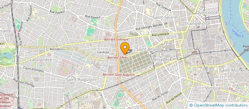 localisation de l'entreprise MADAME JEAN RANSON  BORDEAUX