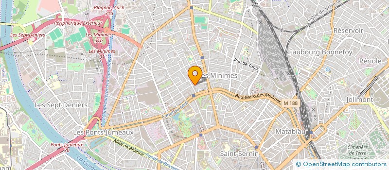 localisation de l'entreprise MADAME JEAN RENAUD à TOULOUSE