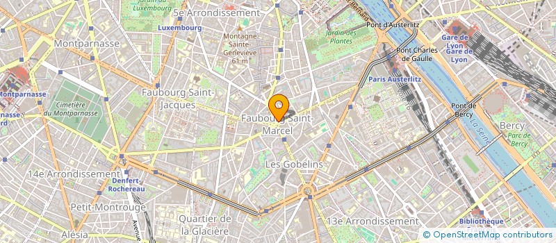 localisation de l'entreprise MADAME JEANE BOUSSAGUET  PARIS