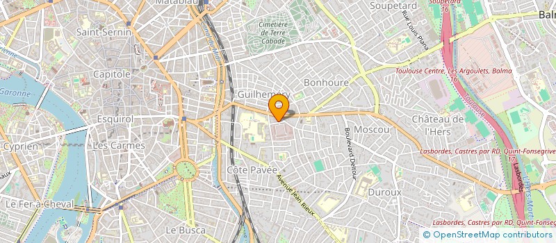 localisation de l'entreprise MADAME JEANE-MARIE NAVARRE à TOULOUSE
