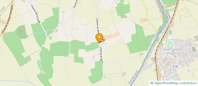 localisation de l'entreprise MADAME JEANETTE NIELSEN  MARSILLARGUES