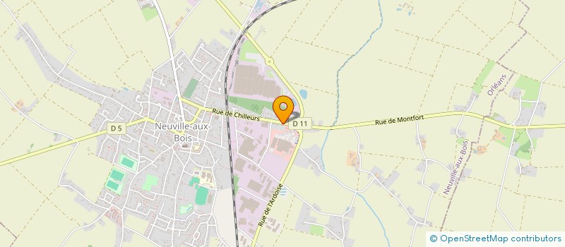 localisation de l'entreprise MADAME JEANICK SEVESTRE à NEUVILLE-AUX-BOIS