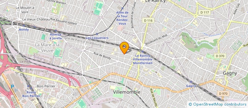 localisation de l'entreprise MADAME JEANIE ESPINOUSE à VILLEMOMBLE