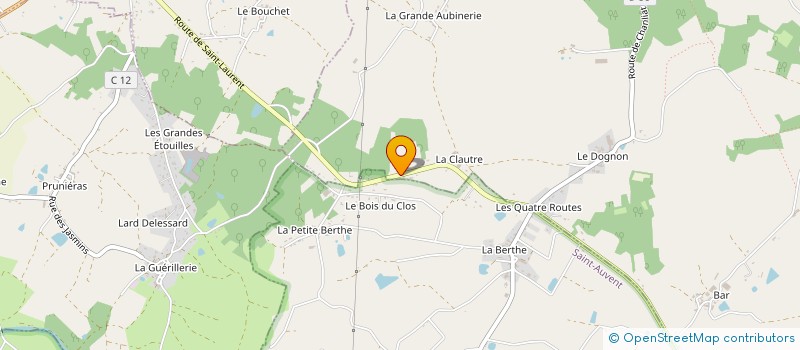 localisation de l'entreprise MADAME JEANINE ALZAC  SAINT-MARTIN-DE-JUSSAC