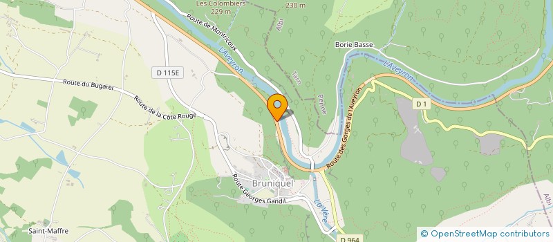 localisation de l'entreprise MADAME JEANINE ANCKAERT  BRUNIQUEL