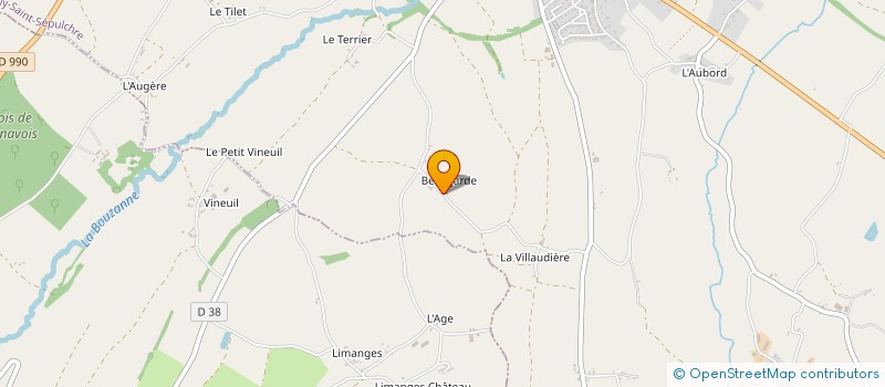 localisation de l'entreprise MADAME JEANINE AUBARD à NEUVY-SAINT-SEPULCHRE