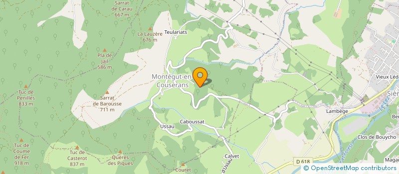 localisation de l'entreprise MADAME JEANINE BARDIES à MONTESQUIEU-AVANTES