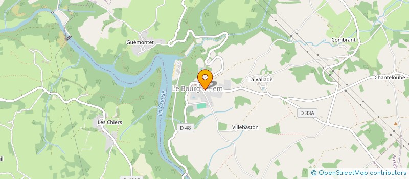 localisation de l'entreprise MADAME JEANINE BAYARD à MOUTIER-MALCARD