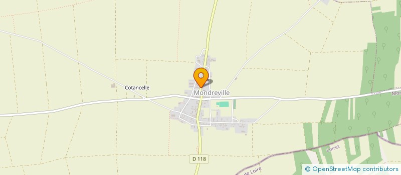 localisation de l'entreprise MADAME JEANINE BEAUMONT  MONDREVILLE