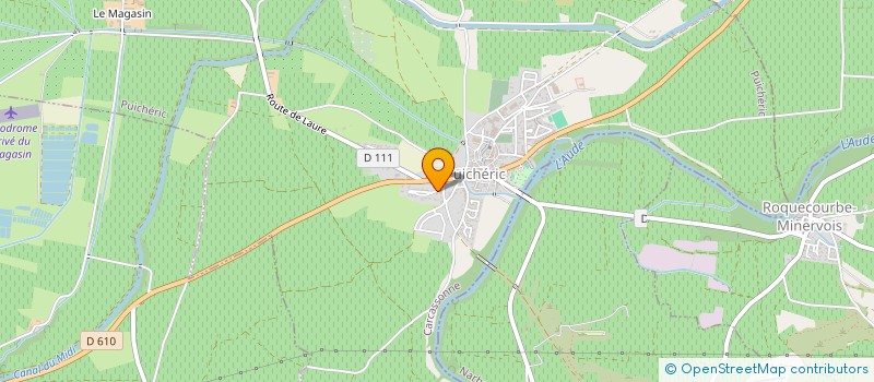 localisation de l'entreprise MADAME JEANINE BEZZE  PUICHERIC