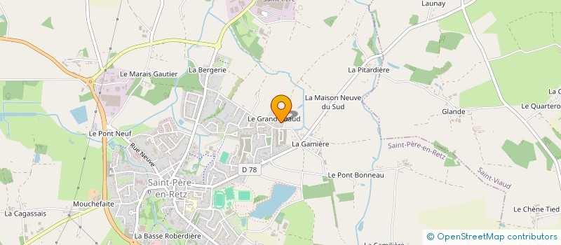 localisation de l'entreprise MADAME JEANINE BICHON  SAINT-PERE-EN-RETZ