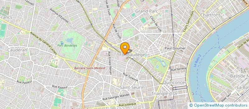 localisation de l'entreprise MADAME JEANINE BILLAT  BORDEAUX