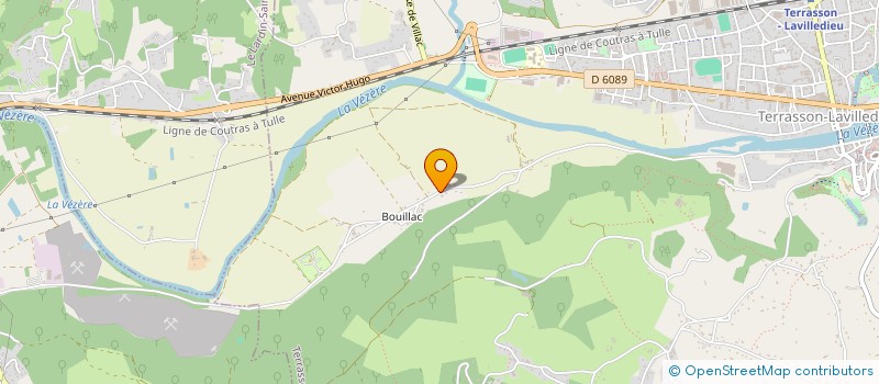 localisation de l'entreprise MADAME JEANINE BON  LES COTEAUX PERIGOURDINS