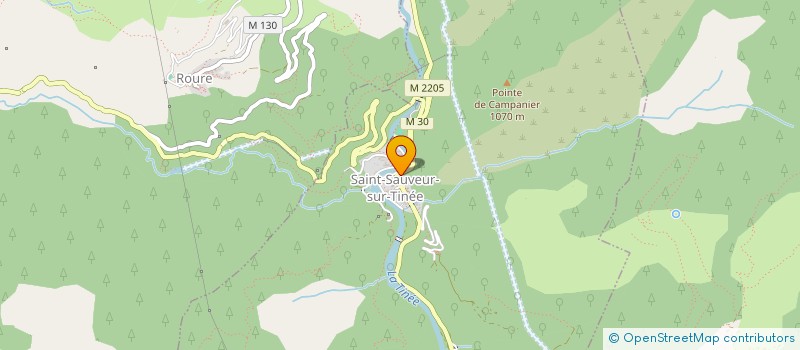 localisation de l'entreprise MADAME JEANINE BORGOGNO à SAINT-SAUVEUR-SUR-TINEE