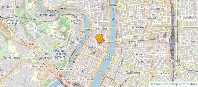 localisation de l'entreprise MADAME JEANINE CHANOVE  LYON